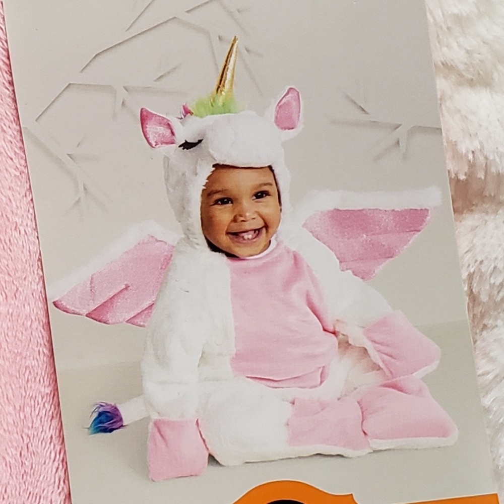 Baby Unicorn Halloween Costume Size 0-6 Months